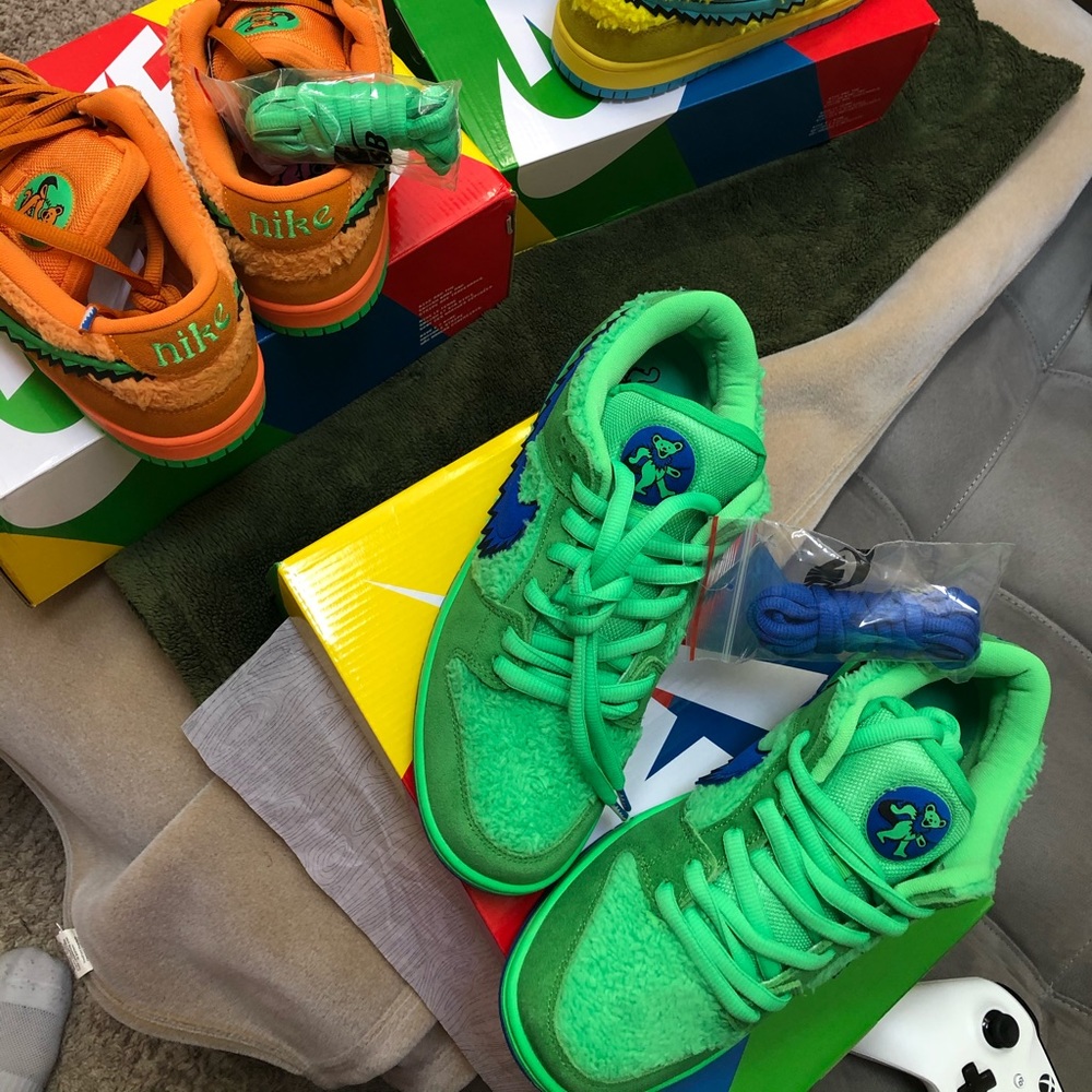 nike sb dunk low grateful dead bears 🐻